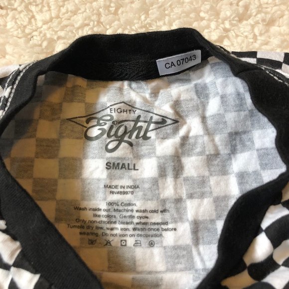 🌴3 for $20🌴 Checkerboard Long Sleeve Top - Picture 11 of 11